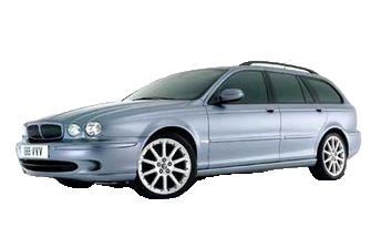 X-Type combi 2003-2009 lyžiny